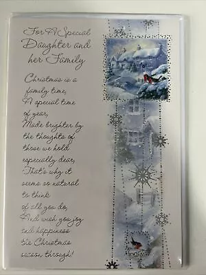 Daughter And Family Christmas Card • £2.35