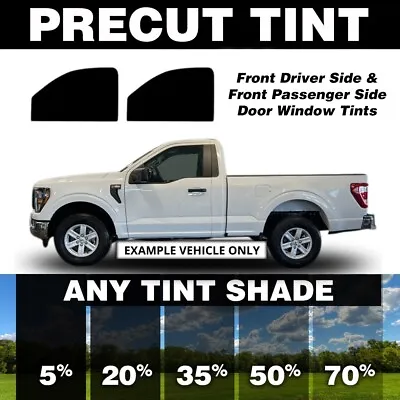 Precut Window Tint For Dodge Ram 1500 Standard Cab 02-08 (Front Doors Any Shade) • $27.46