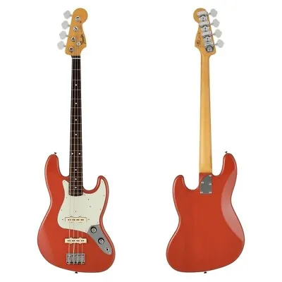 Fender Made In Japan Tomomi Jazz Bass Clear Fiesta Electric Bass Guitar W/Case • $1269.99