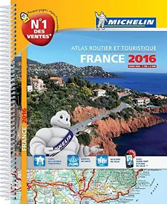 Atlas Routier France 2016 (a4-spirale) • £3.49