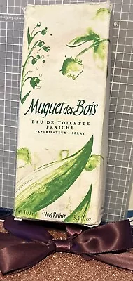 Yves Rocher Muguet Des Bois Eau De Toilette Fraiche Spray 3.4 Oz • $24.99