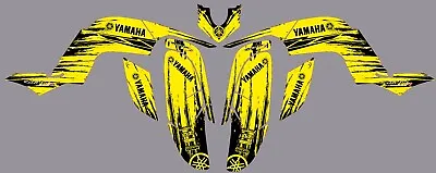 Fits Yamaha Raptor 660  GRAPHICS KIT STICKER DECALS YAMAHA RAPTOR 660 • $128.24