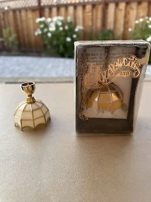 Houseworks Miniature Dollhouse WIRED Hanging Lamp Tiffany? Chandelier NOB +Bonus • $12.99