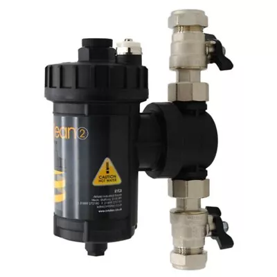 Intaklean 2 - 22mm Central Heating Magnetic Filter IK2MF22 (Like Fernox TF1) (19 • £69.97