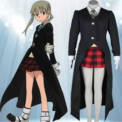 Cosplay Soul Eater Souleater Maka Albarn Halloween Costume Uniform Suit Outfit T • $50