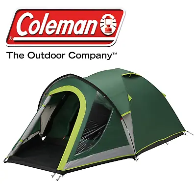 £159.99 • Buy Coleman Kobuk Valley 4 PLUS Berth Person Man WeatherTec Black Out Bedroom Tent 