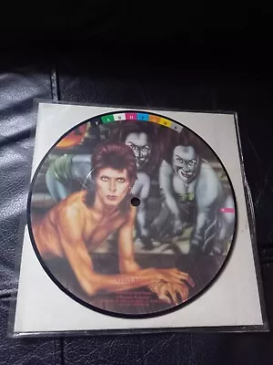 David Bowie Rebel Rebel 7  Vinyl Picture Disc 1982 Release Vinyl VG • £8.50