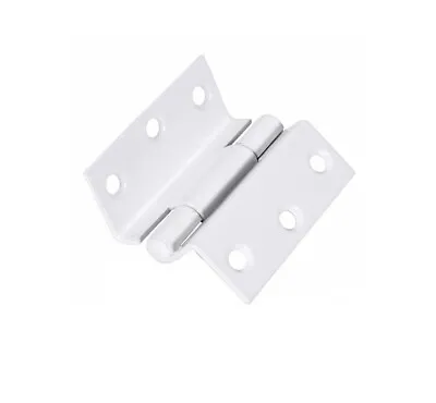 PAIR OF ZINC STORM PROOF HINGES FOR WINDOW SHUTTERS HEAVY DUTY Cranked 2.5  63mm • £5.25