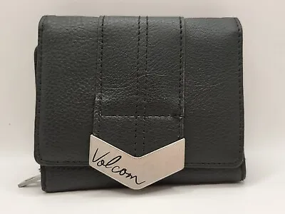 Volcom Black TriFold Wallet • $23.50