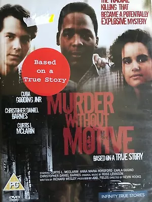 Murder Without Motive Cuba Gooding Jnr Dvd *** Brand New Factory Sealed *** • £2.60