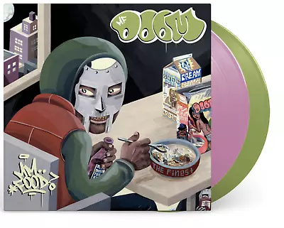 MF Doom MM..Food 2X GREEN & PINK VINYL LP Record Unedited 2004 Hip Hop Album NEW • $46.49