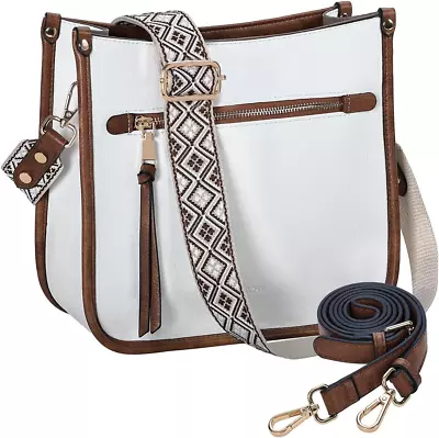 Crossbody Bag For WomenFashion Vegan Leather Hobo Handbag Shoulder Bag Purse Wi • $83.40