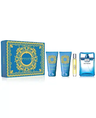 Versace Man Eau Fraîche 3.4 Oz Eau De ToiletteAfter Shave Balm & Shower Gel Set • $95