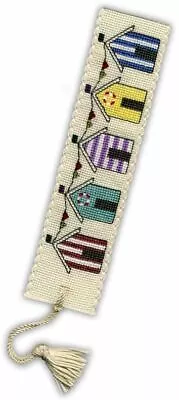 £8.45 • Buy Beach Huts Bookmark Cross Stitch Kit (Textile Heritage)