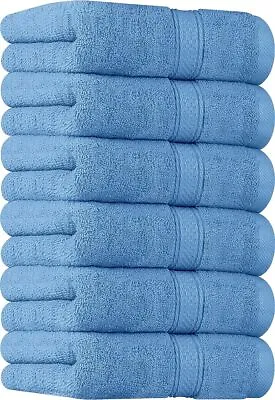 Premium Hand Towels 100% Combed Ring Spun 600 GSM Extra Large16x28 Utopia Towels • $239.88