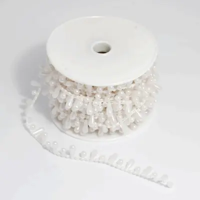 £2.35 • Buy Pearl Drop Beading String Trim Cake & Bridal Wedding