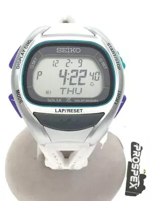 Seiko Solar Sbef041 Tokyo Marathon 2018 Limited Model  White Wristwatch • $426.80