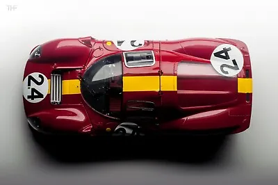 1/18 GMP Ferrari 330 P4 Ch.0856 3rd Le Mans 1967-G1804113 • $739