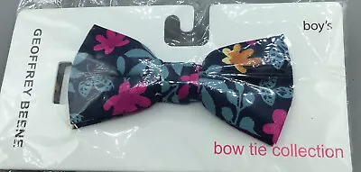 $10 • Buy Geoffrey Beene Kids Boys Tied Floral Bow Tie- New