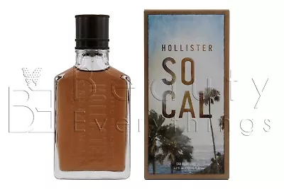 Hollister So Cal 4.2oz / 125ml Eau De Cologne Spray NIB Sealed For Men • £158.35