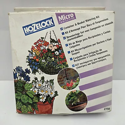 Hozelock Micro Irrigation Container & Basket Watering Kit New 2750 • £19.99