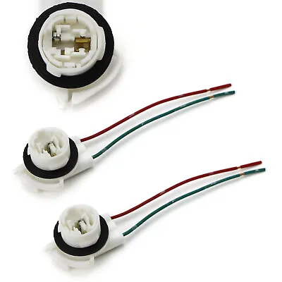 3156 2-Wire Harness Pre-Wired Sockets For Repair Replacement Install LED Bulbs • $9.99