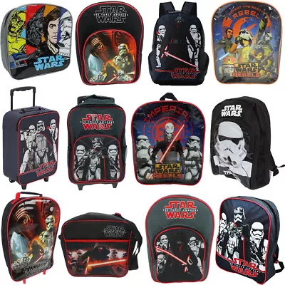 £11.95 • Buy Star Wars Bag Backpack Rucksack PE Shoulder Bags Boys Girls Kids School Disney 