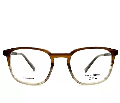 New Morel Oga 101610 Mm11 Brown Gradient Authentic Eyeglasses W/case 51mm-21-150 • $135