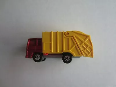 1980 Matchbox Lesney #36 Red Cab Yellow Body Colectomatic Refuse Truck • $7.75