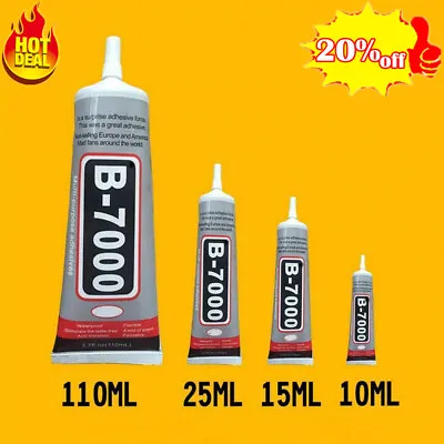 B-7000 Adhesive Industrial Adhesive For Phone Frame Bumper Jewelry Tool Hots • $3.71