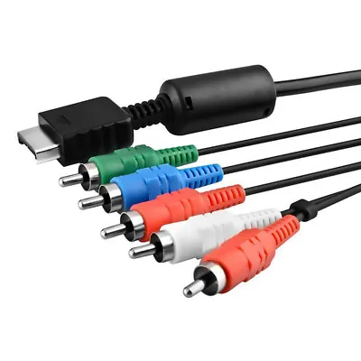 £3.85 • Buy HD Component RCA AV Video-Audio Cable Cord For Playstation 2 3 PS2 PS3 SliALQZ