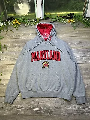 Maryland University Sweatshirt Size Medium Women’s Gray Terrapin Hoodie • $19.99