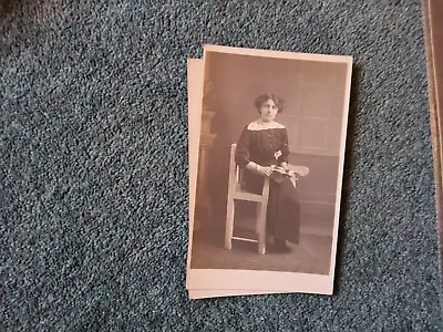 B9z Vintage Original Bw Photograph Woman Seated On Bench York Electric Light  • £2.65