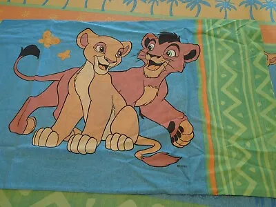 Vintage 3 Piece Disney Lion King 2 Twin Sheet Set Simba's Pride Bedroom Linens • $22