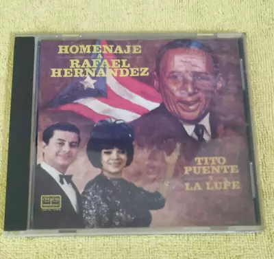 Tito Puente And La Lupe Homenaje A Rafael Hernandez CD FACD 1131 Clean Tested • $89.99