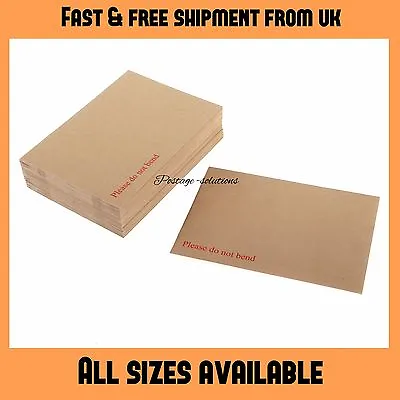 Board Backed Envelopes Do Not Bend A3 A4 A5 A6 C3 C4 C5 C6 Quick Delivery 600gsm • £2.85