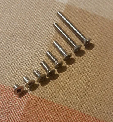 £2.55 • Buy 3mm, 4mm Pozidrive Countersunk Stainless Steel Screws M3, M4 Various Lengths 