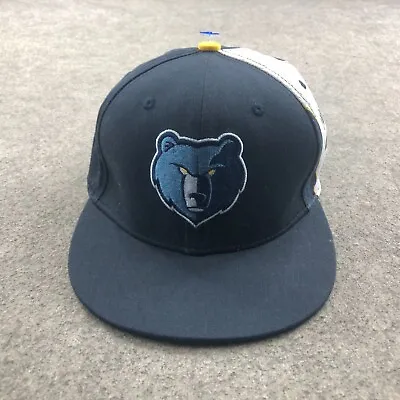 Memphis Grizzlies Hat Cap Snapback Blue Chandler Parsons Embroidered Flat Bill • $10.63