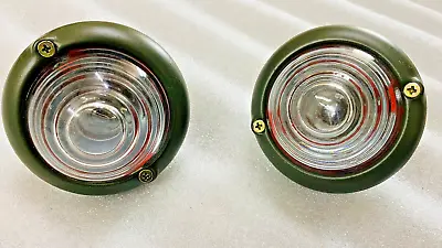Fit For Willys Jeeps Parking Turn Signal Indicator Clear Glass Light • $22.69