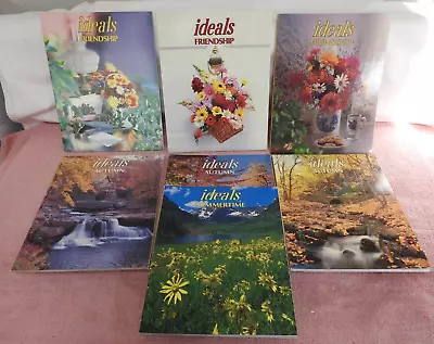 7 Vtg IDEALS MAGAZINES - Poetry Stories-Friendship Autumn Summertime  - D • $9.99