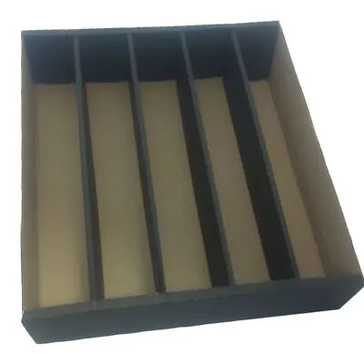 Fenrir Games Cardboard Storage Box : 5000 Cards (Black) • £10.95