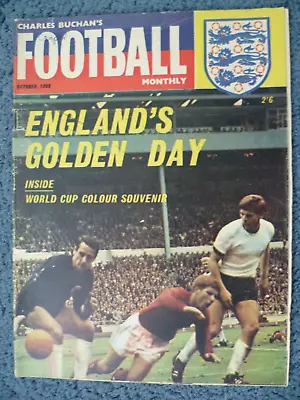 Charles Buchan's FOOTBALL MONTHLY October 1966 - England's Golden Day • £3.49