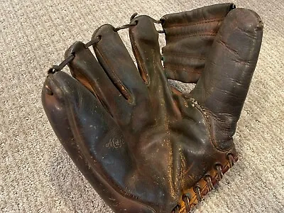 Vintage Rawlings Mickey Mantle MM8 Baseball Glove LHT • $15
