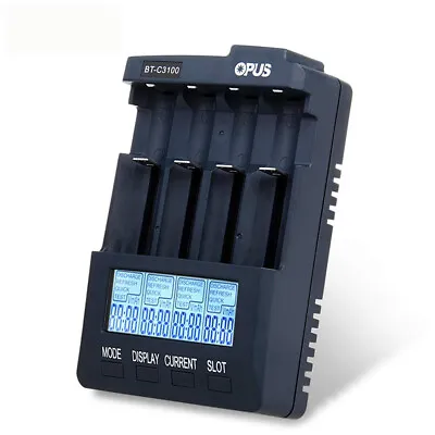Opus BT-C3100 Battery Charger Tester 1.5V 3.7V 3.6V IMR AA AAA Ni-MH V2.2 UK • £42.99