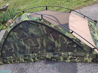 EUREKA CAGEC 73005 ICS 2000 Military Camo 1-person Combat Tent - NEW • $152.50