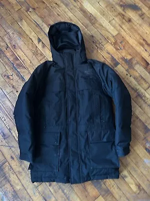 Preowned North Face Mcmurdo Parka Jacket Black Size Small Mens • $91.90