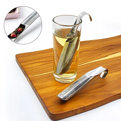 Hang Tea Strainer Stainless Steel TeaBall Infuser Tea Spoon Filter Tea Diffuser • $4.55
