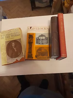£10 • Buy Watchmakers & Clockmakers World Baillie 1969 & Old Clocks By Alan Lloyd Plus 2