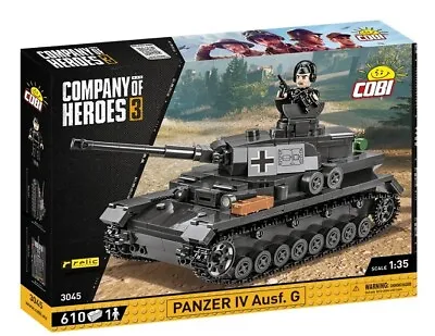 Cobi 3045 - Company Of Heroes 3 - Tank IV Ausf. G - New • $85.33