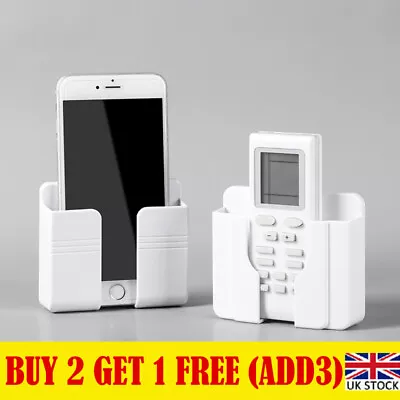 $6.71 • Buy Mobile Phone Charging Stand Holder Wall Shelf Bed Sticky Wall-mount Punch LK